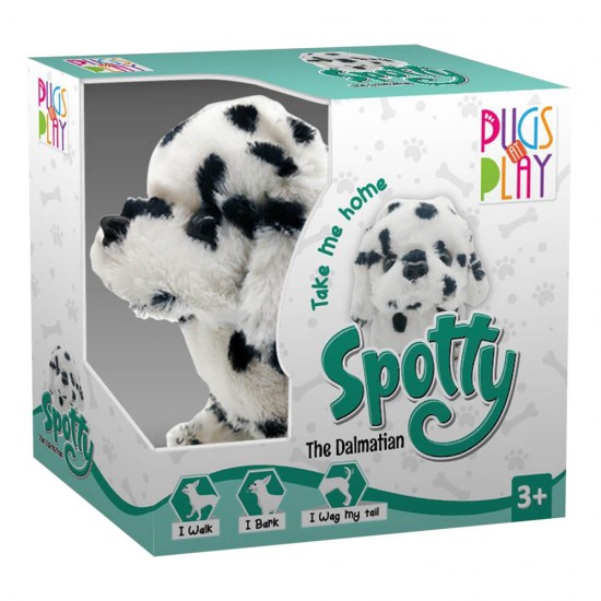 خرید اینترنتی عروسک کودک سگ خالخالی Pugs At Play مدل Spotty | فروشگاه اینترنتی سیسمونی و اسباب بازی بیبی پرو