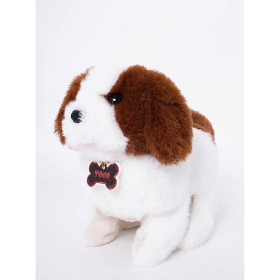 خرید اینترنتی عروسک کودک سگ سفید قهوه ای تیره Pugs At Play مدل Todo | فروشگاه اینترنتی سیسمونی و اسباب بازی بیبی پرو