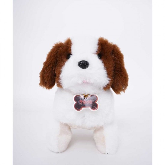 خرید اینترنتی عروسک کودک سگ سفید قهوه ای تیره Pugs At Play مدل Todo | فروشگاه اینترنتی سیسمونی و اسباب بازی بیبی پرو