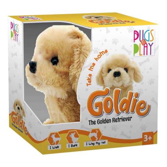 خرید اینترنتی عروسک کودک سگ طلایی Pugs At Play مدل Goldie | فروشگاه اینترنتی سیسمونی و اسباب بازی بیبی پرو