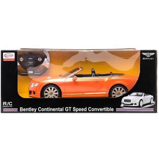 خرید اینترنتی ماشین بازی کنترلی بنتلی با مقیاس 1:12 راستار مدل Bentley Continetial GT speed Rastar | فروشگاه اینترنتی سیسمونی و اسباب بازی بیبی پرو