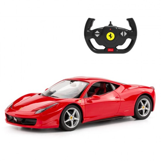 خرید اینترنتی ماشین بازی کنترلی فراری با مقیاس 1:14 راستار مدل Ferrari 458 Italia Rastar | فروشگاه اینترنتی سیسمونی و اسباب بازی بیبی پرو