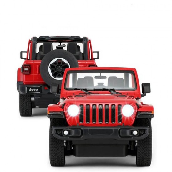 خرید اینترنتی ماشین بازی کنترلی جیپ با مقیاس 1:14 راستار مدل JEEP Wrangler JL Rastar | فروشگاه اینترنتی سیسمونی و اسباب بازی بیبی پرو