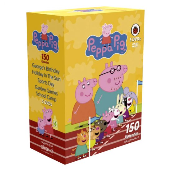 خرید اینترنتی پکیج آموزش زبان انگلیسی کودک سری Peppa Pig انتشارات افرند Afrand | فروشگاه اینترنتی سیسمونی و اسباب بازی بیبی پرو