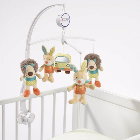 آویز تخت موزیکال بیبی فن طرح شیر Babyfehn آویز تخت موزیکال بیبی فن طرح شیر Babyfehn