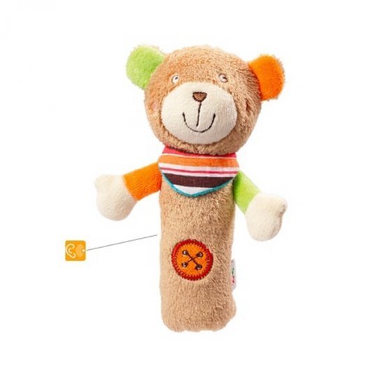 خرید اینترنتی عروسک سوسیسی  بیبی فن  طرح خرس  Babyfehn