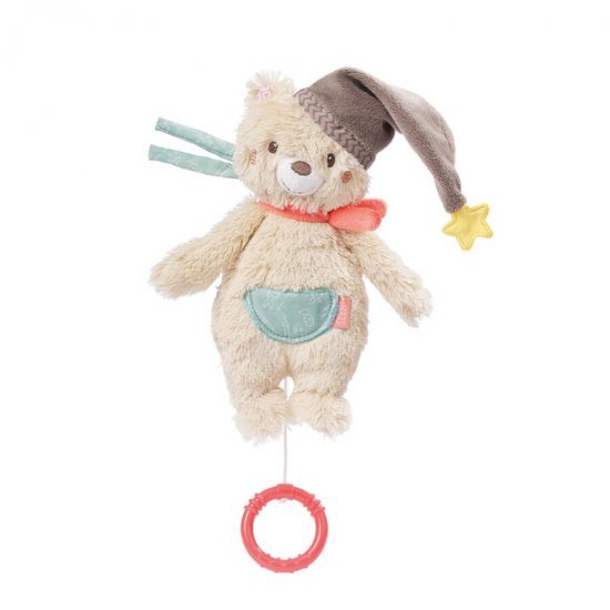 خرید اینترنتی عروسک نخ کش موزیکال بیبی فن طرح خرس  Babyfehn