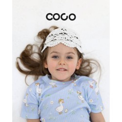 ست لباس راحتی کودک آستین کوتاه کبریتی کُ کُ Coco طرح مزرعه اردک ها