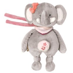 عروسک موزیکال کوچک فیل طوسی ناتو Nattou
