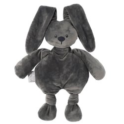 عروسک پولیشی کودک ناتو Nattou مدل خرگوش خاکستری Lapidou