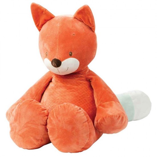 خرید اینترنتی عروسک پولیشی سایز بزرگ ناتو Nattou مدل روباه Fanny And Oscar | فروشگاه اینترنتی سیسمونی و اسباب بازی بیبی پرو