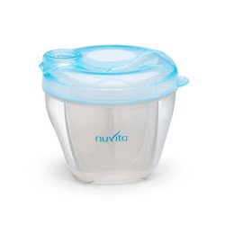 انباری غذا و شیر خشک رنگ آبی روشن نوویتا Nuvita