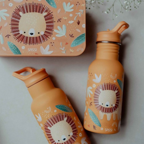 خرید اینترنتی قمقمه دوجداره 350 میلی لیتری طرح شیر ساسی Sassi | فروشگاه اینترنتی سیسمونی و اسباب بازی بیبی پرو