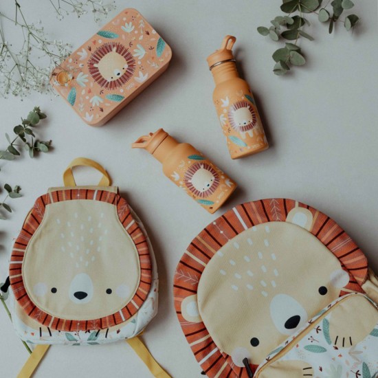 خرید اینترنتی قمقمه دوجداره 350 میلی لیتری طرح شیر ساسی Sassi | فروشگاه اینترنتی سیسمونی و اسباب بازی بیبی پرو