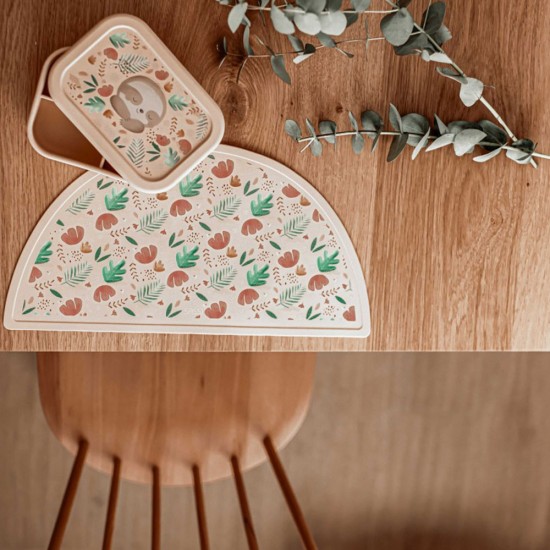 خرید اینترنتی لانچ باکس سیلیکونی طرح تنبل ساسی Sassi | فروشگاه اینترنتی سیسمونی و اسباب بازی بیبی پرو