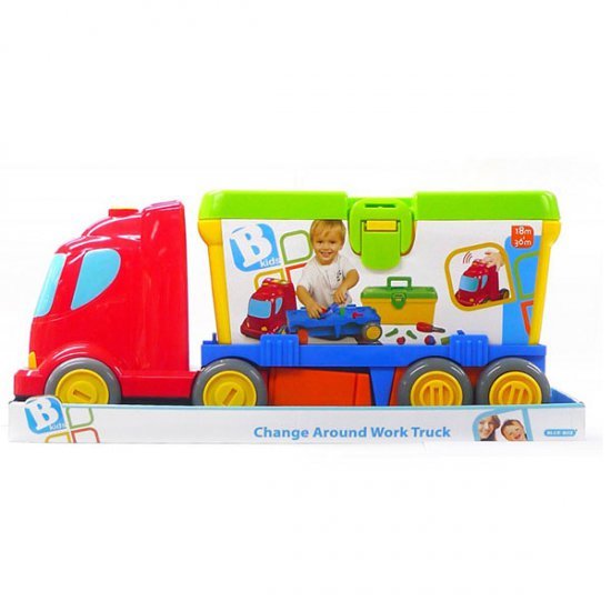 کامیون حمل پازل بلوباکس Blue-Box کامیون حمل پازل بلوباکس Blue-Box