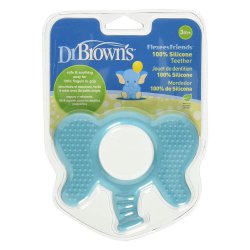 دندانگیر سیلیکونی نوزاد دکتر براونز Dr Browns طرح فیل آبی