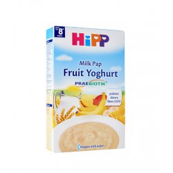 سرلاک ماست و میوه (شیر،موز،هلو،پرتقال و گندم) هیپ Hipp