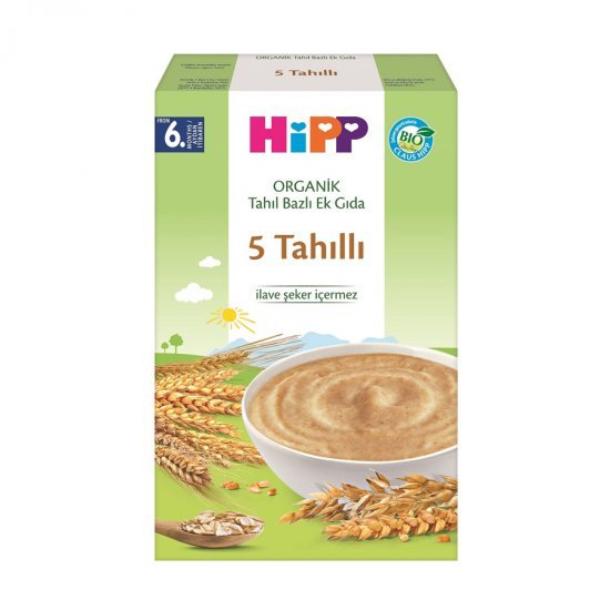 خرید اینترنتی سرلاک پنج غله (ترک) فاقد شیر هیپ Hipp