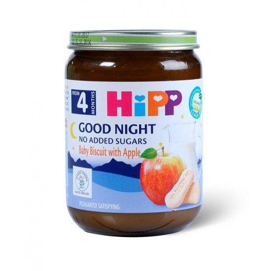 خرید اینترنتی فرنی شیر با کوکی ها و سیب مخصوص شب هیپ Hipp