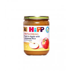 پوره برنج با میوه (سیب و هلو) هیپ Hipp