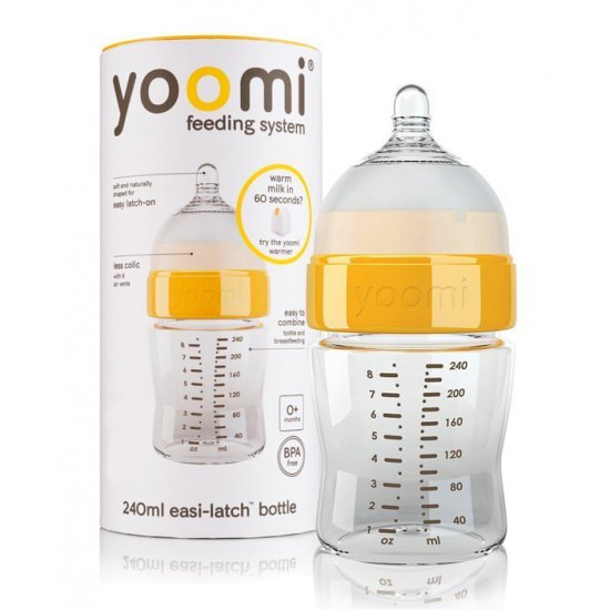 خرید اینترنتی شیشه شیر 240 میل یومی Yoomi
