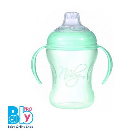 آبمیوه خوری دسته دار 240 میل نوبی Nuby آبمیوه خوری دسته دار 240 میل نوبی Nuby