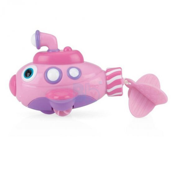 خرید اینترنتی عروسک حمام نخ کش مدل زیر دریایی صورتی نوبی Nuby