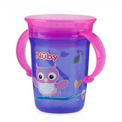 لیوان آبمیوه خوری 360 درجه کودک نابی Nuby