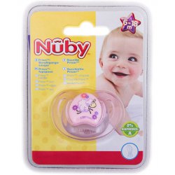 پستانک 18-6 ماه طرح دار کودک نوبی Nuby