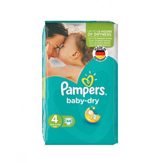 پوشک کامل بچه pampers (آلمانی) حاوی لوسیون سایز4 (44 عددی) پوشک کامل بچه pampers (آلمانی) حاوی لوسیون سایز4 (44 عددی)