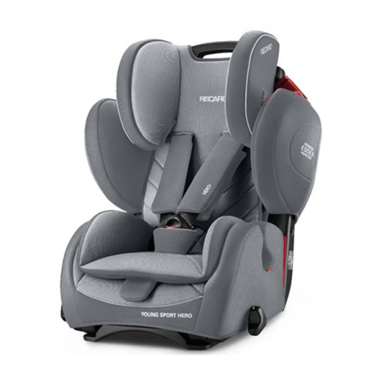 صندلی ماشین مدل Young Sport Hero رنگ خاکستری برند ریکارو Recaro صندلی ماشین مدل Young Sport Hero رنگ خاکستری برند ریکارو Recaro