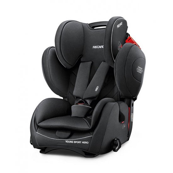 صندلی ماشین مدل Young Sport Hero رنگ مشکی برند ریکارو Recaro صندلی ماشین مدل Young Sport Hero رنگ مشکی برند ریکارو Recaro