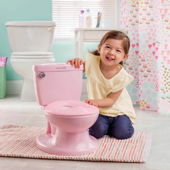 خرید اینترنتی لگن آموزشی کودک طرح توالت فرنگی سامر Summer رنگ صورتی
