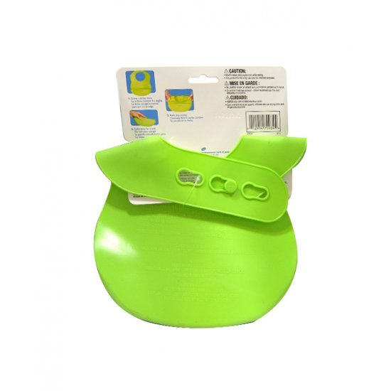 خرید اینترنتی پیشبند پلاستیکی با محافظ غذای کودک رنگ سبز سامر Summer