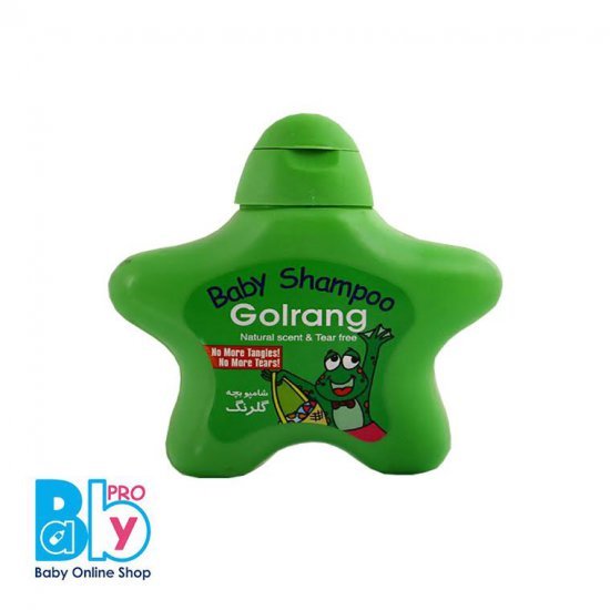 خرید اینترنتی شامپو بچه ستاره ای 210 گرمی سبز Golrang