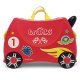 خرید اینترنتی چمدان چرخ دار کودک ماشین مسابقه ترانکی Trunki