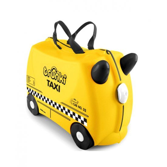 خرید اینترنتی چمدان چرخ دار کودک طرح تاکسی ترانکی Trunki