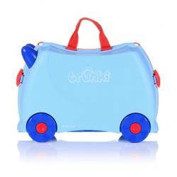 چمدان چرخ دار کودک طرح آبی کم رنگ ترانکی Trunki