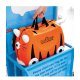 خرید اینترنتی چمدان چرخ دار کودک طرح ببر نارنجی ترانکی Trunki