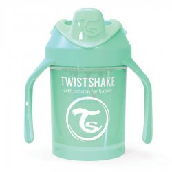 لیوان آبمیوه خوری 230  میل پاستل سبز تویست شیک  Twistshake 