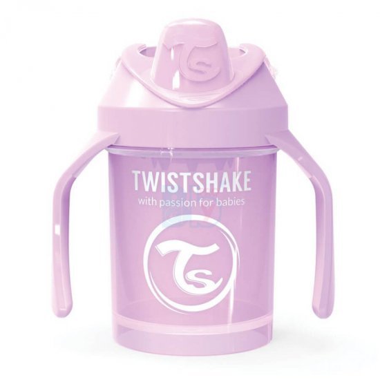 خرید اینترنتی لیوان آبمیوه خوری 230  میل پاستل بنفش تویست شیک  Twistshake