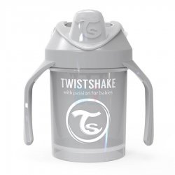 لیوان آبمیوه خوری 230  میل پاستل خاکستری تویست شیک  Twistshake 