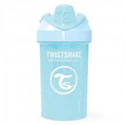 لیوان آبمیوه خوری 300  میل پاستل آبی  تویست شیک  Twistshake 