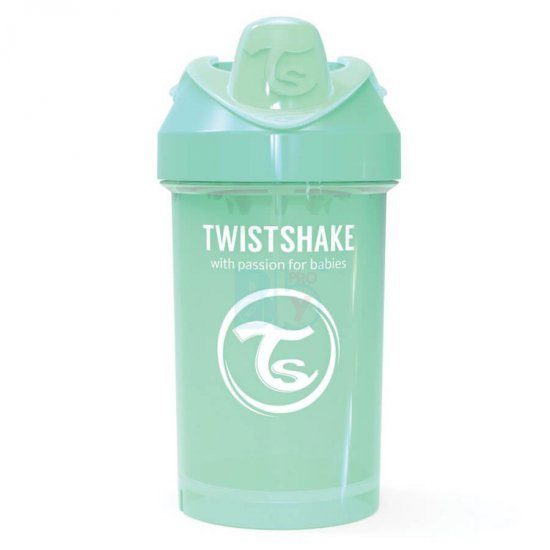 خرید اینترنتی لیوان آبمیوه خوری 300  میل پاستل سبز تویست شیک  Twistshake