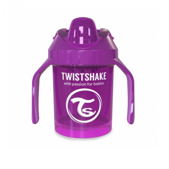 خرید اینترنتی لیوان آبمیوه خوری 230  میل بنفش  تویست شیک  Twistshake