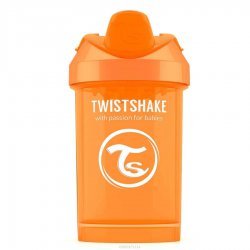 لیوان آبمیوه خوری 300  میل نارنجی  تویست شیک  Twistshake 