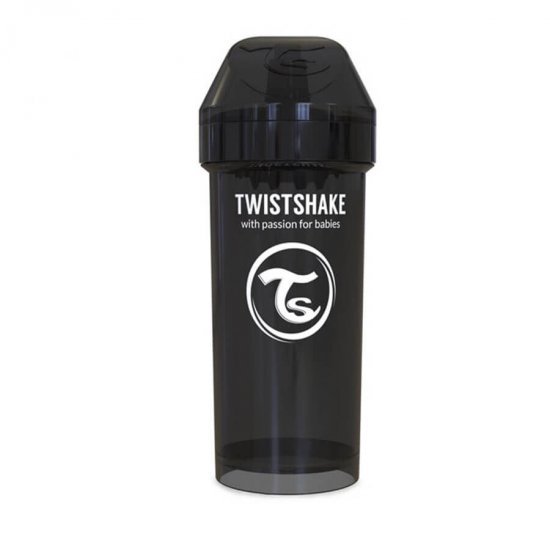 خرید اینترنتی لیوان آبمیوه خوری 360  میل مشکی تویست شیک  Twistshake