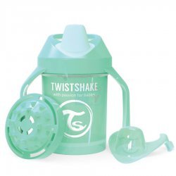 لیوان آبمیوه خوری 230  میل پاستل سبز تویست شیک  Twistshake 