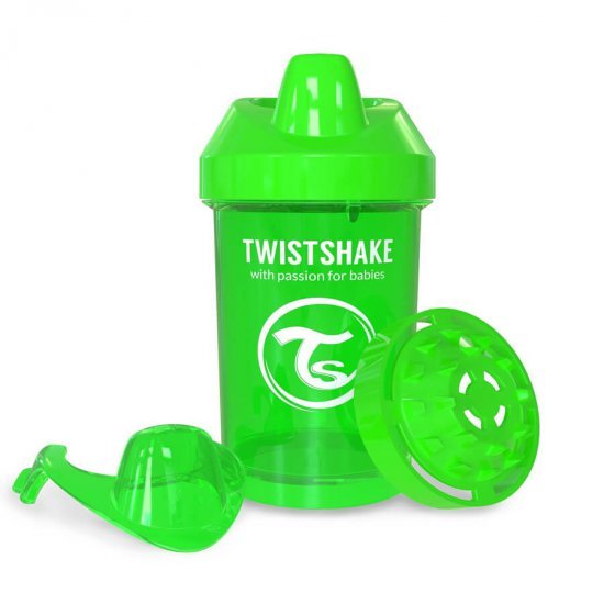 خرید اینترنتی لیوان آبمیوه خوری 300  میل سبز تویست شیک  Twistshake